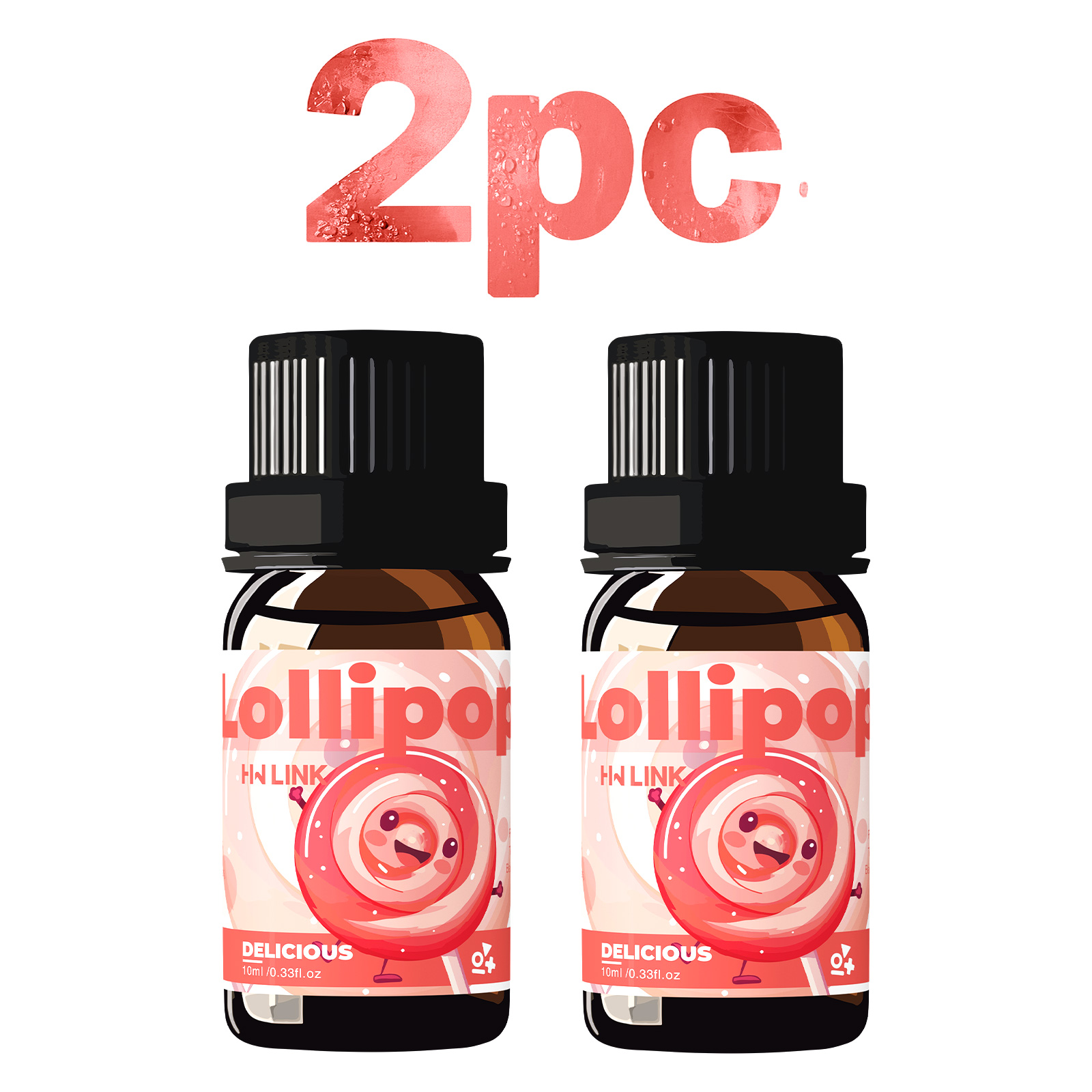Perfume Fragrance Oil - 2pc Delicious Essential Oils for Candles