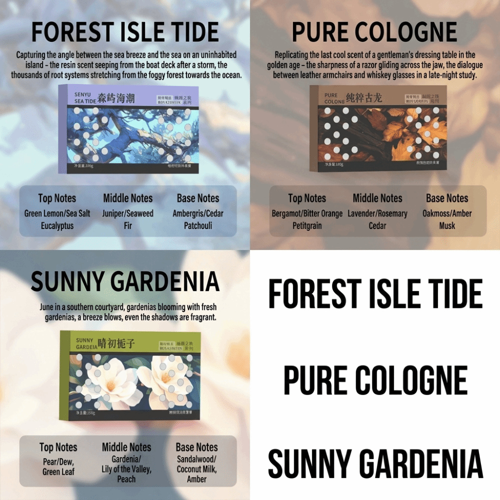 Hidden Car Solid Fragrance Col - Perfume Gardenia Fragrance ulasan dan harga