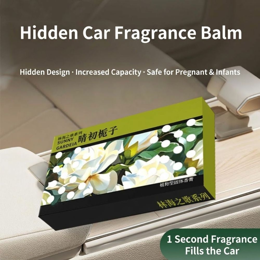 Hidden Car Solid Fragrance Col - Perfume Gardenia Fragrance ulasan dan harga