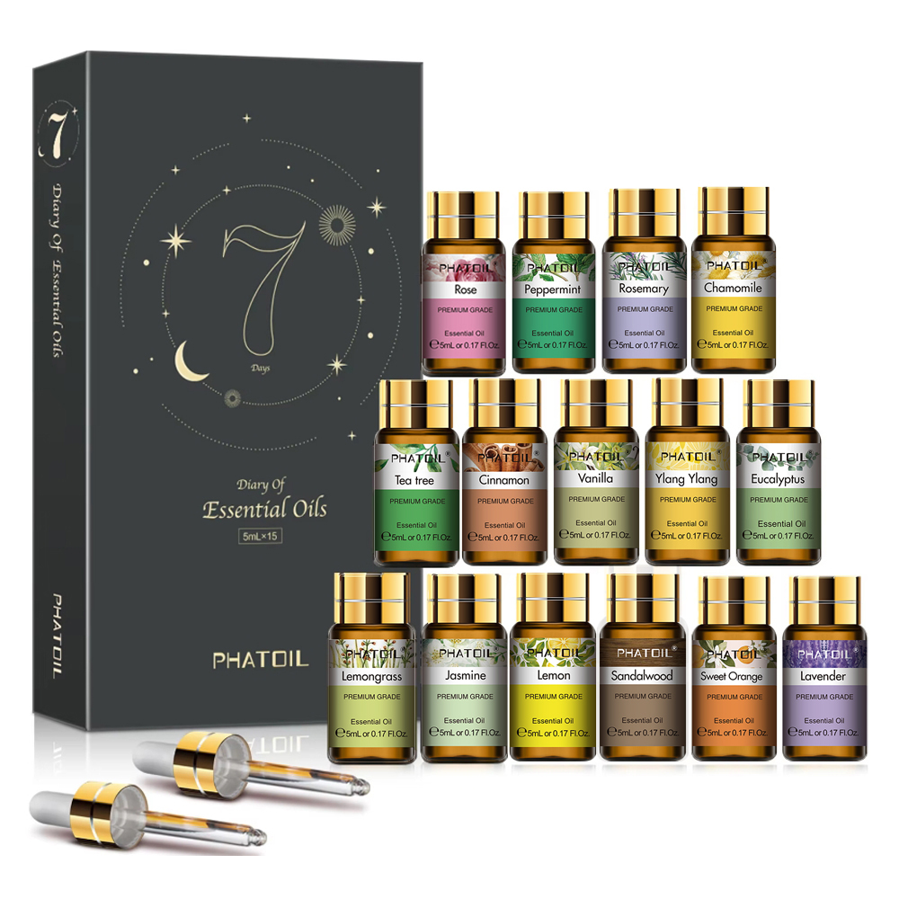 PHATOIL 12pcs/15pcs Aromathera - Perfume Fragrance Oil ulasan dan harga