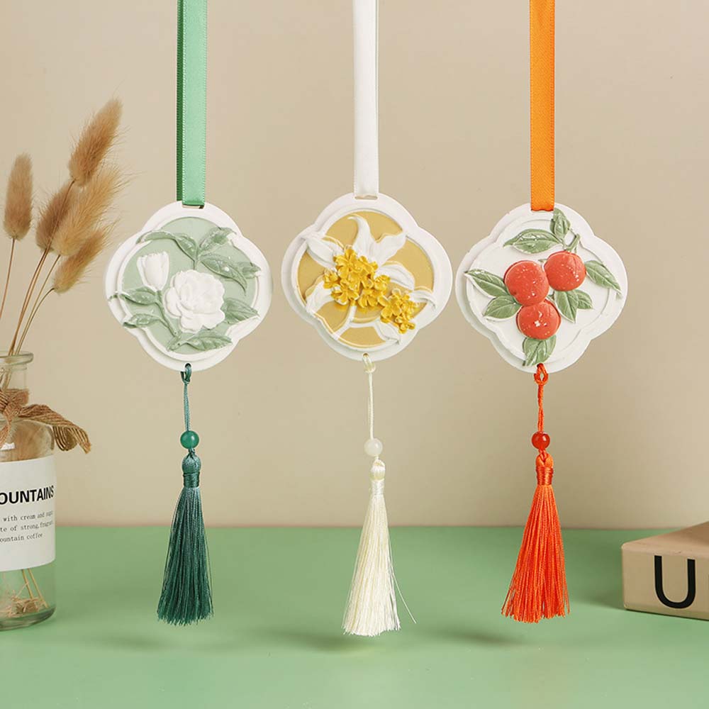 Car fragrance pendant Osmanthu - Perfume Gardenia Fragrance ulasan dan harga