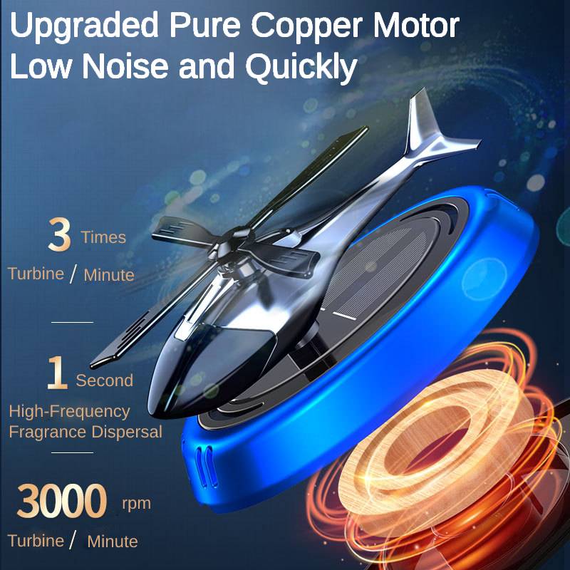 Solar Rotating Helicopter Diff - Perfume Gardenia Fragrance ulasan dan harga