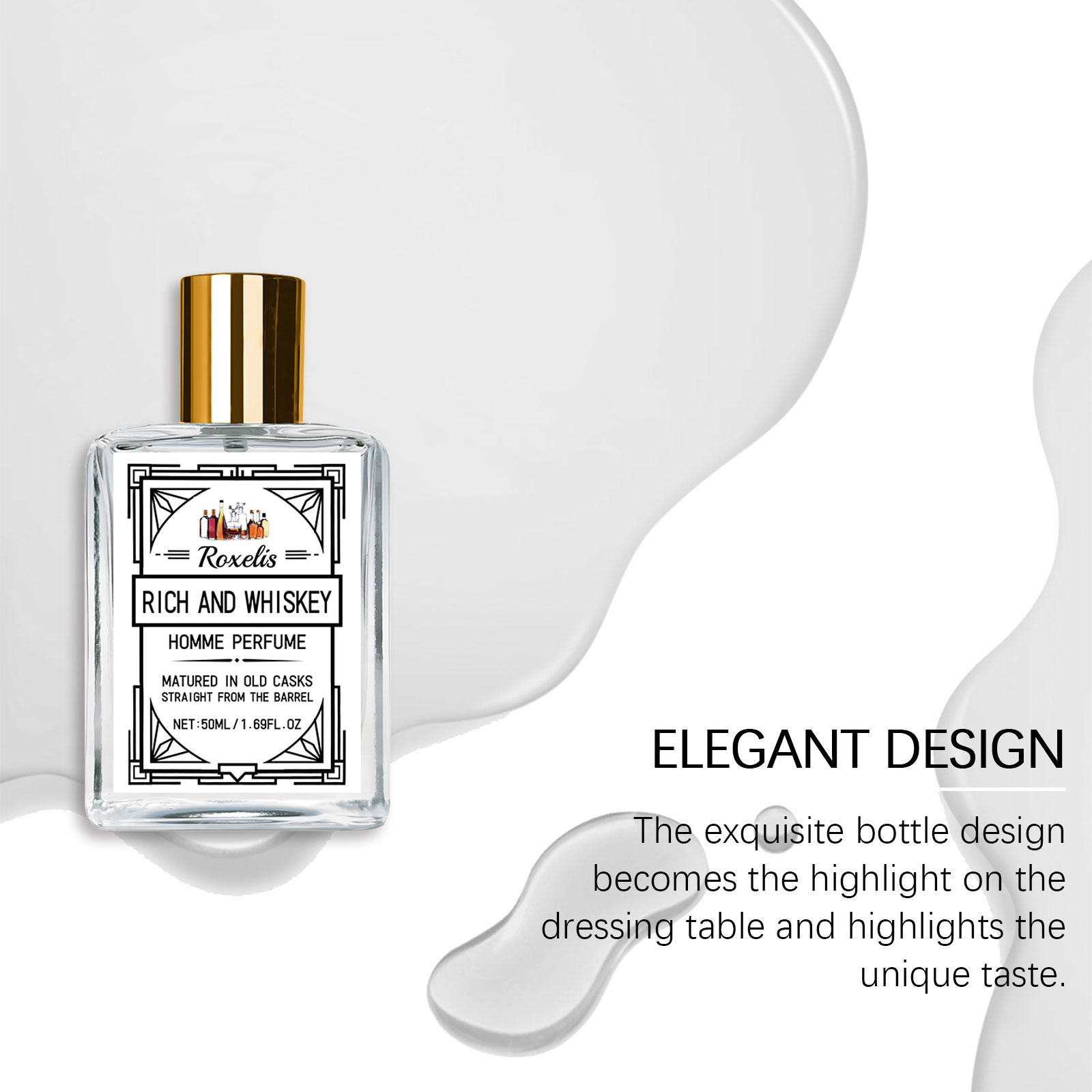 Roxelis 50ml Charm Whisky Men' - Perfume The Fragrance ulasan dan harga